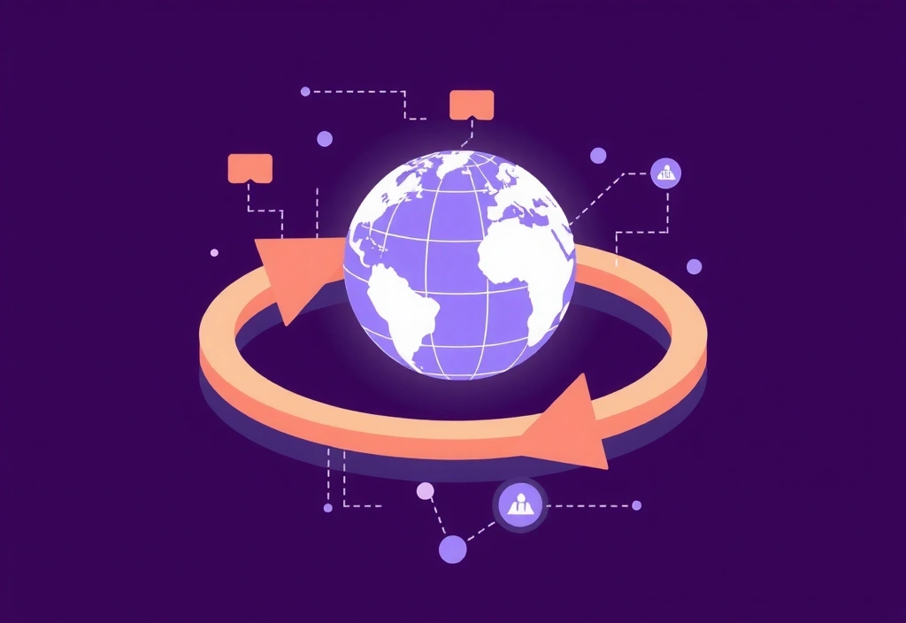 Icône représentant des données de navigation web